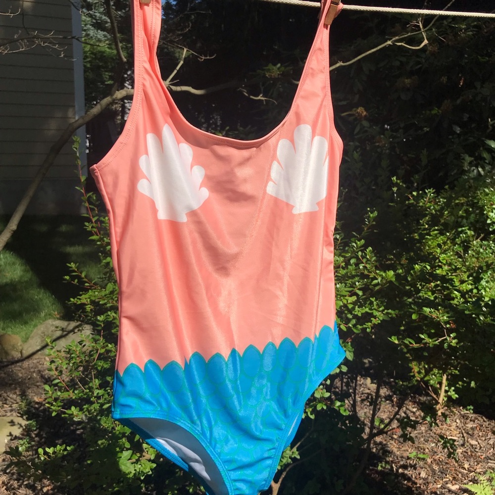 Mermaid One-Piece Bathing Suit